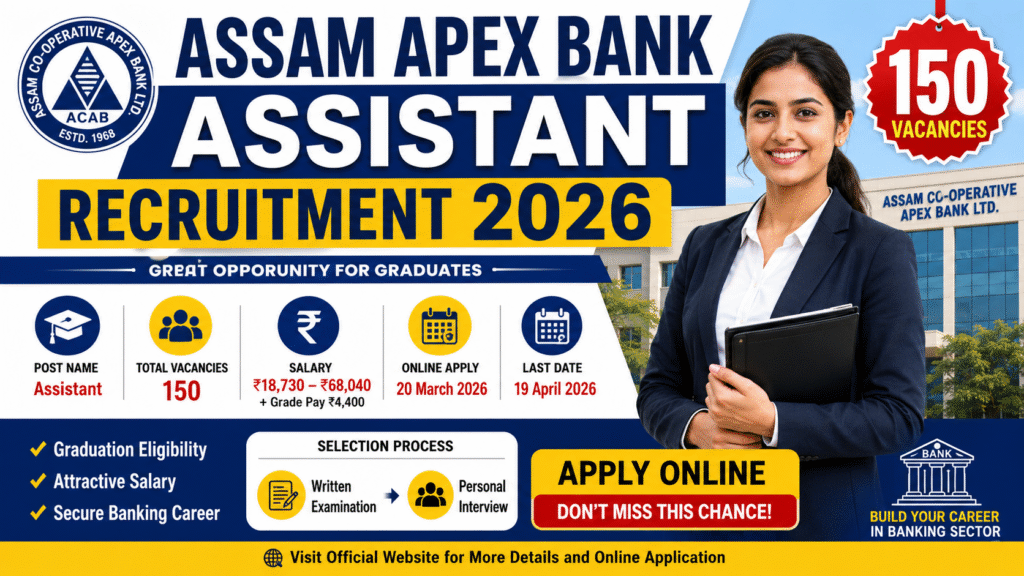 Assam Apex Bank assistant